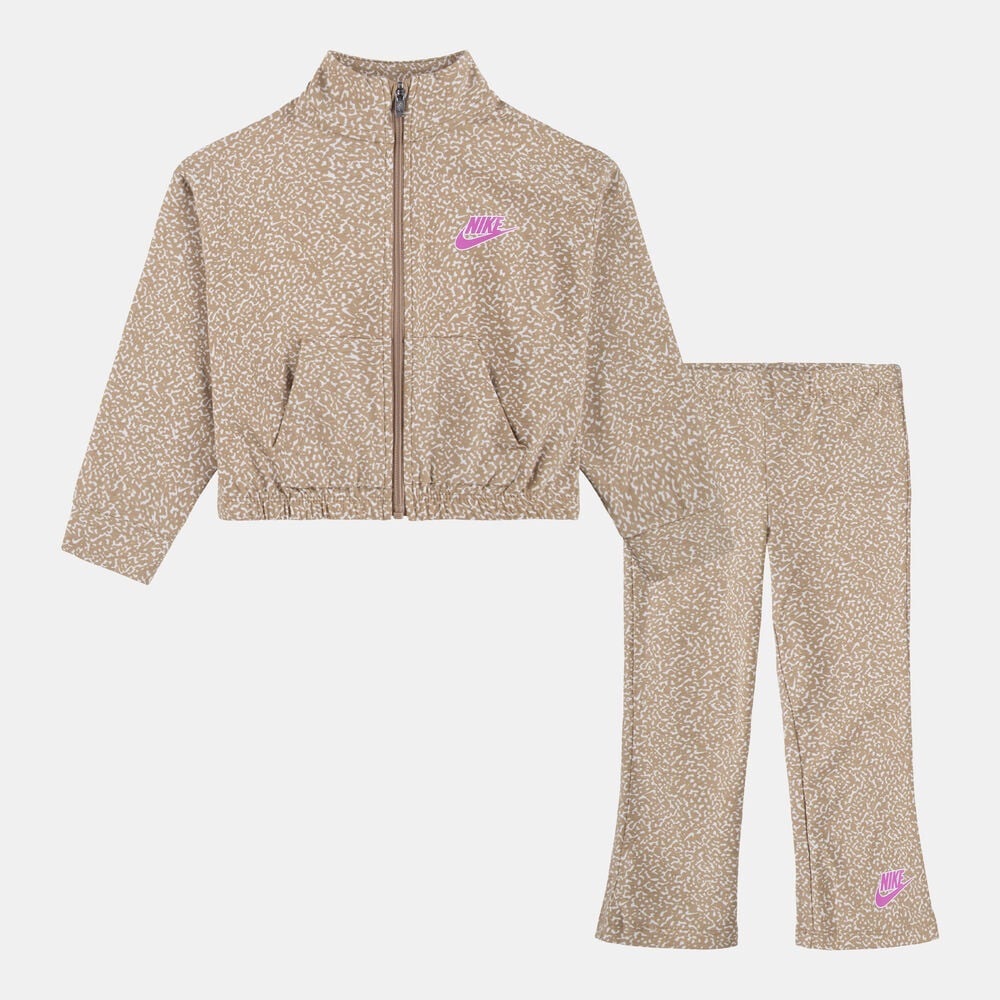 Nike l Kids' Notebook Allover Print Jacket And Leggings Set l Size: small (5/6)
